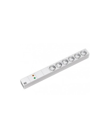 Bachmann 333.402 power extension 2 m 6 AC outlet(s) Indoor Grey