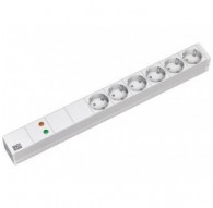 Bachmann 333.402 power extension 2 m 6 AC outlet(s) Indoor Grey