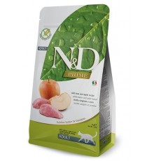 FARMINA N&D PRIME CAT WILD BOAR & APPLE ADULT - dry cat food - 5 kg