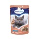 PREVITAL Cat Food Mix 4 Flavors Chicken, Veal, Salmon, Poultry – wet cat food – 96 x 100 g