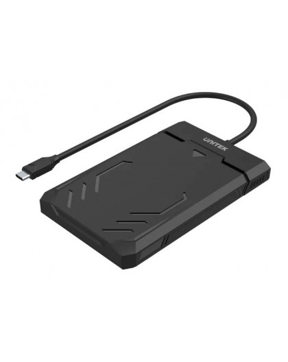 Unitek Y-3036A - DiskGuard Raiden 2.5" USB-C to SATA III 2.5” HDD/SSD Hard Disk Enclosure