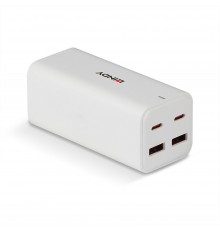 Lindy 100W 4-Port USB Type A & C GaN Charger
