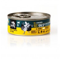 3COTY Chicken with spirulina - wet cat food - 80g