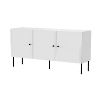 3D chest of drawers PALAZZO BIS 151x40x75 white matt