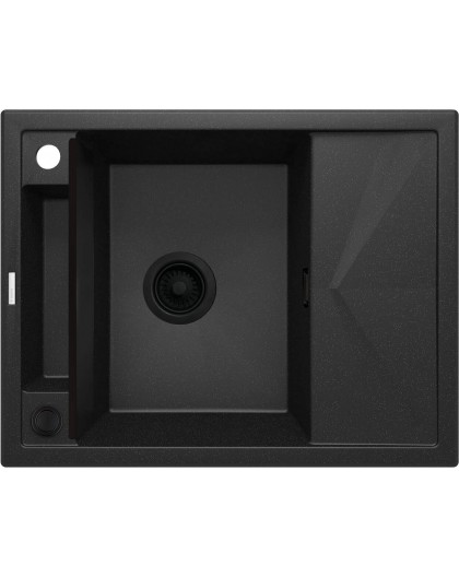 1-kaussiga magnetiline graniitsink koos nõrgujaga