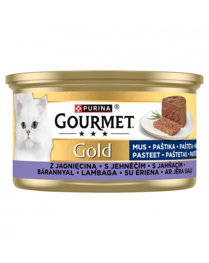 PURINA Gourmet Gold Mousse with lamb - wet cat food - 85g