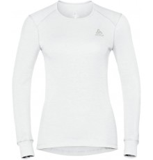 Odlo BL TOP crew neck l/s ACTIVE WARM ECO women's T-shirt, size S, white