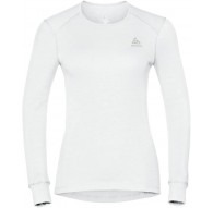 Odlo BL TOP crew neck l/s ACTIVE WARM ECO women's T-shirt, size S, white