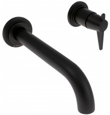 Concealed washbasin mixer