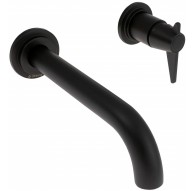 Concealed washbasin mixer