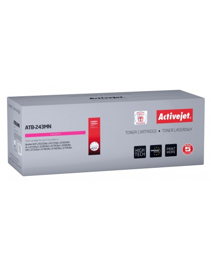 Activejet ATB-243MN toner (replacement for Brother TN-243M Supreme 1000 pages magenta)