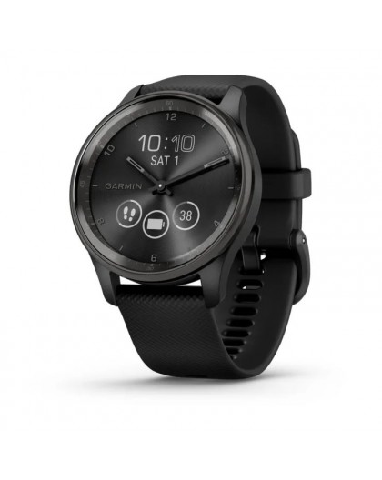 Garmin vivomove Trend LCD 40 mm Hybrid 254 x 346 pixels Touchscreen Black GPS (satellite)