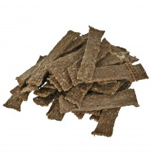 PETITTO Dried meat strips Game with hemp - dog treat - 400g