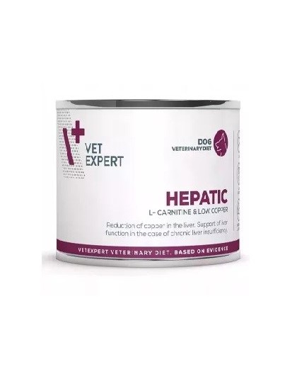 VET EXPERT Hepatic Chicken - wet dog food - 200g
