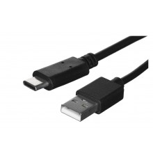 Lanberg CA-USBO-20CU-0018-BK kabel USB 1,8 m USB 2.0 USB A USB C Black