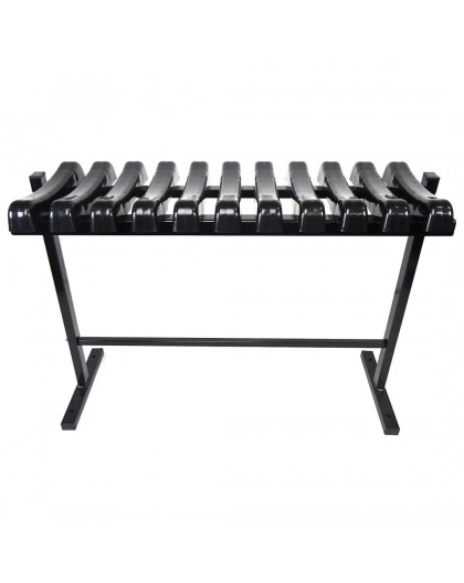 Foldable cemetery bench 72 cm for screwing