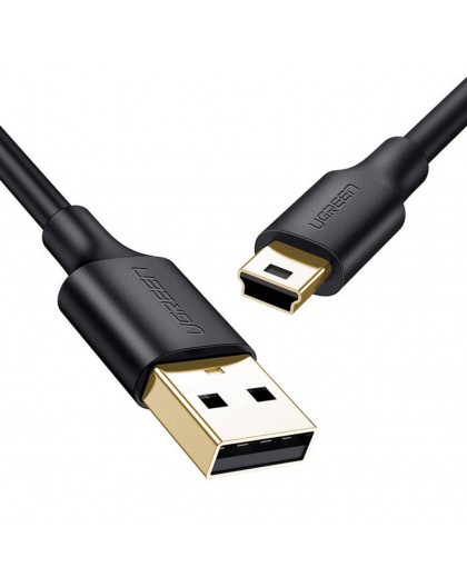 Ugreen USB cable - mini USB 480 Mbps 2m US132 (black)