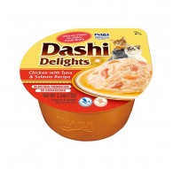 INABA Dashi Delights chicken tuna & salmon bouillon - cat treat - 70g