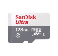 SanDisk Ultra 128 GB MicroSDXC Class 10 Memory Card (SDSQUNR-128G-GN3MN)