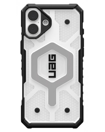 [U] by UAG Pathfinder Clear mobile phone case 17 cm (6.7") Cover Black, Silver