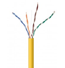 Gembird UPC-5004E-SOL-Y networking cable Yellow 305 m Cat5e U/UTP (UTP)