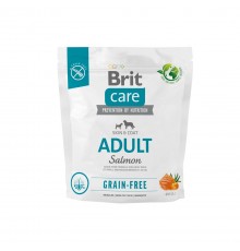 BRIT Care Dog Grain-free Adult Small & Medium Salmon - dry dog food - 1 kg