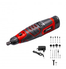 Cordless electric sander with accessories 12V CASALS CMG1205BC