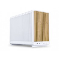 Lian Li DAN Cases A3-mATX Wood Edition PC Case, Micro-ATX - Beech, white