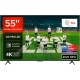 Телевизор TCL C61KS 55C61KS 139,7 см (55") 4K Ultra HD Смарт ТВ Wi-Fi Черный