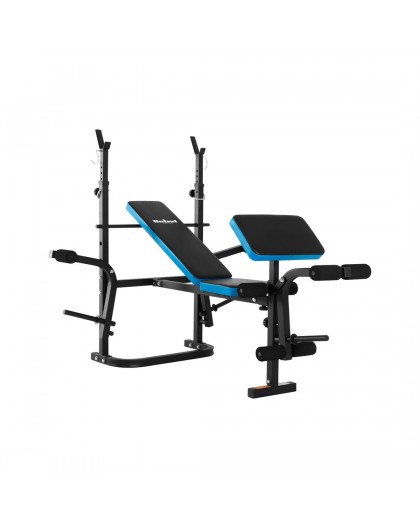 REBEL ACTIVE Ławka treningowa regulowana wielofunkcyjna z modlitewnikiem