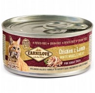 CARNILOVE Cat Chicken & Lamb White Muscle Meat – wet food for cats – 100 g
