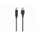 Gembird 4.5m USB 2.0 A/B M USB cable USB A USB B Black