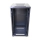 Extralink Rackmount cabinet 22U 600x600 Black standing