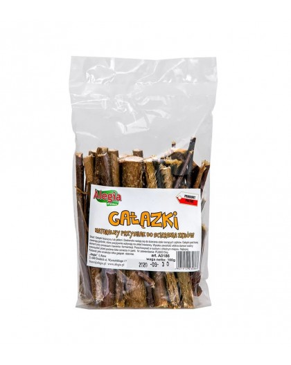 ALEGIA Twigs for rodents - treat for rodents and rabbits - 100g