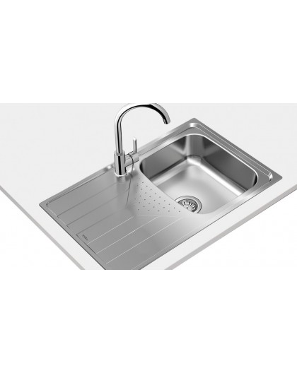 Teka UNIVERSE 45 T-XP 1C 1E Top-mounted sink Rectangular Stainless steel