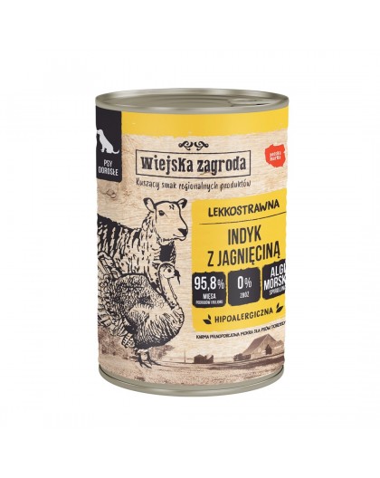 Wiejska Zagroda Turkey with lamb 400g