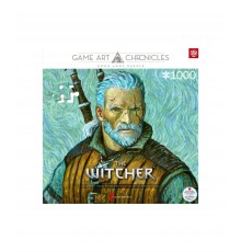Good Loot Game Art Chronicles Puzzle: The Witcher Geralt & Vincent van Gogh (1000 elements)