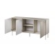 Siena Chest of Drawers 150.5x40x75 Matt Cashmere