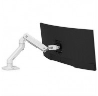 Ergotron HX DESK SINGLE MONITORARM WHITE/42IN 9-19KG TILT 75 MIS-D 10Y W
