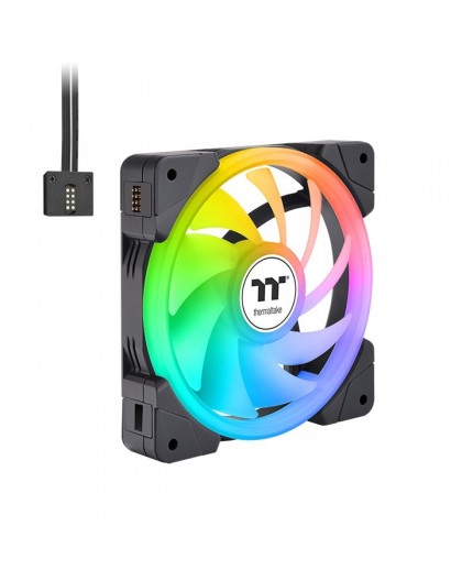 Thermaltake SWAFAN EX12 ARGB Computer case Air cooler 12 cm White 3 pc(s)