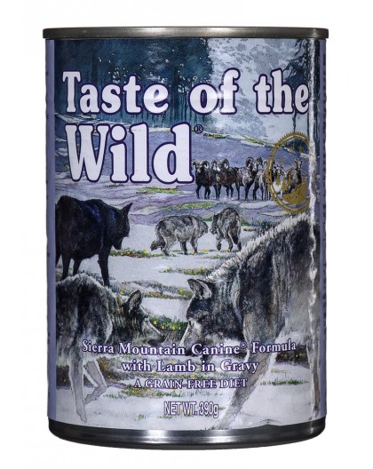TASTE OF THE WILD Sierra Mountain - Wet dog food - 390 g