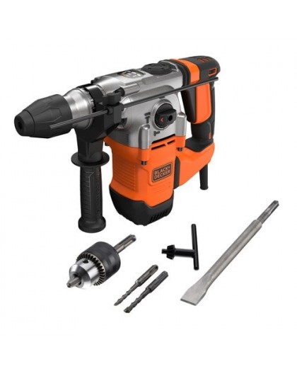 Black & Decker BEHS03K 900 RPM SDS Plus Black, Orange