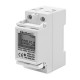 Qoltec 50899 Single phase electronic energy consumption meter | 230 V | LCD | 2P | DIN rail