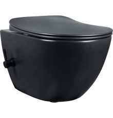 Toilet with bidet function - with mixer tap