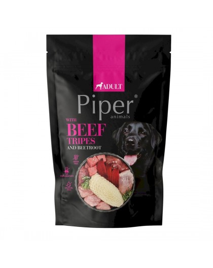 PIPER ANIMALS with beef tripes and beetroot - wet dog food - 500g