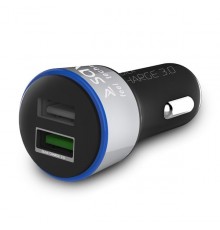 Savio Car Quick Charge charger Savio SA-06/B 3.0A, 2xUSB
