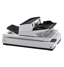Сканер Ricoh fi-7700 с плоской поверхностью и автоподатчиком документов, 600 x 600 DPI, A3, черно-белый.