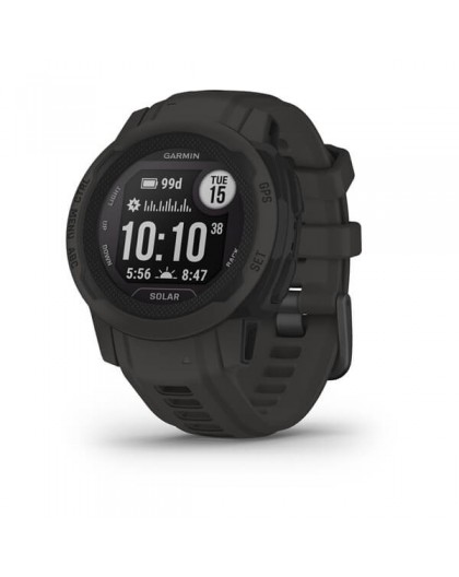 Garmin Instinct 2S Solar 2.01 cm (0.79") MIP 40 mm Digital 156 x 156 pixels Graphite GPS (satellite)
