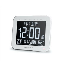 Wall clock w. alarm function M-090 WMC White