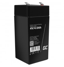 Green Cell AGM37 industrial rechargeable battery Sealed Lead Acid (VRLA) 4000 mAh 4 V